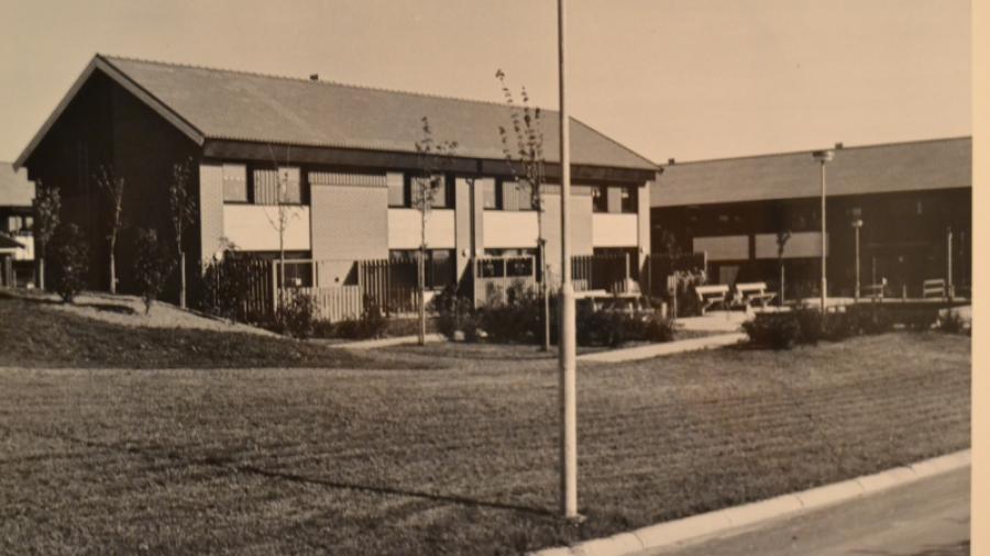 Bild från byggåret 1980